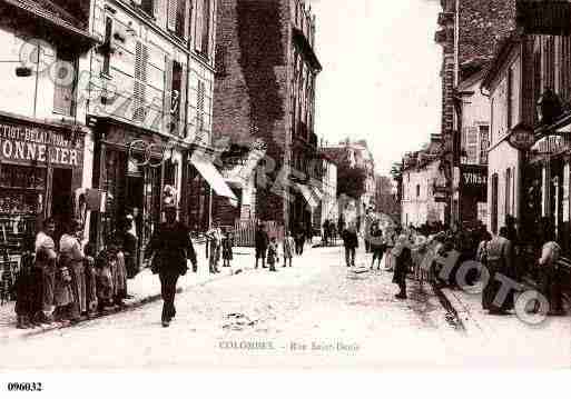 Ville de COLOMBES, carte postale ancienne