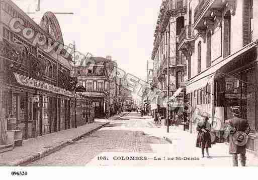 Ville de COLOMBES, carte postale ancienne Ville de COLOMBES, carte postale ancienne