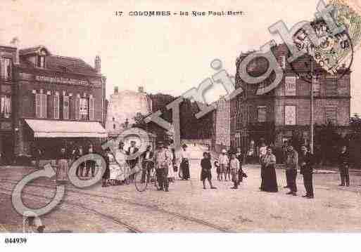 Ville de COLOMBES, carte postale ancienne