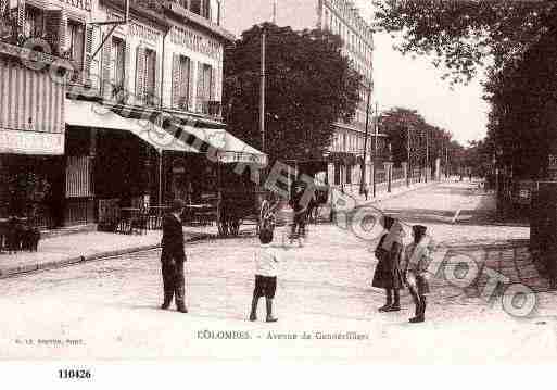 Ville de COLOMBES, carte postale ancienne