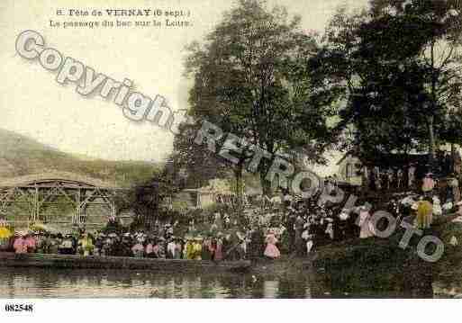 Ville de COMMELLEVERNAY, carte postale ancienne