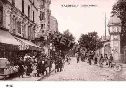 Ville de COURBEVOIE, carte postale ancienne