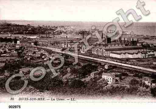 Ville de DIVESSURMER, carte postale ancienne