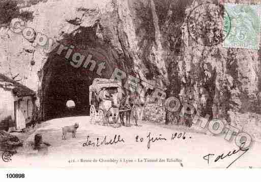 Ville de ECHELLES(LES), carte postale ancienne