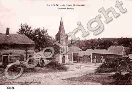 Ville de FEREE(LA), carte postale ancienne