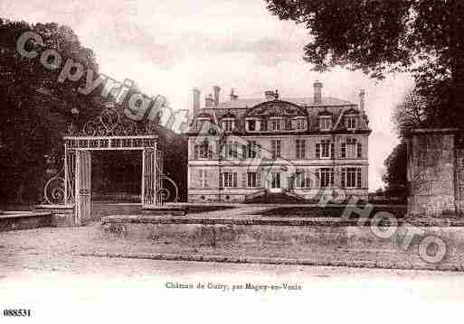 Ville de GUIRYENVEXIN, carte postale ancienne