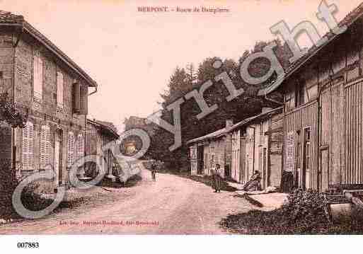 Ville de HERPONT, carte postale ancienne