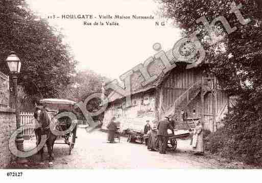 Ville de HOULGATE, carte postale ancienne