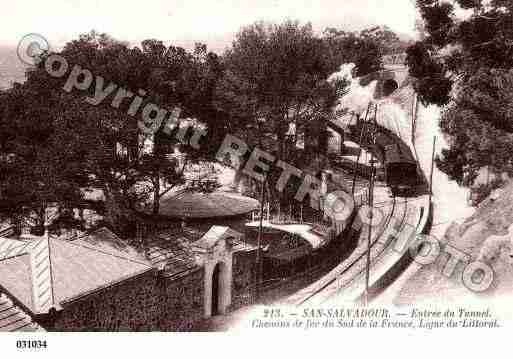 Ville de HYERES, carte postale ancienne