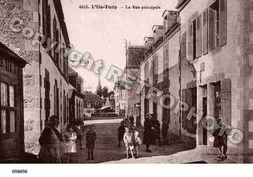 Ville de ILETUDY, carte postale ancienne