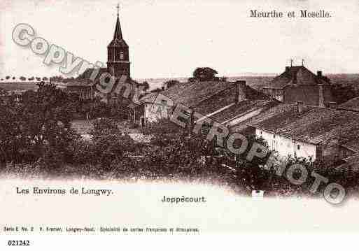 Ville de JOPPECOURT, carte postale ancienne