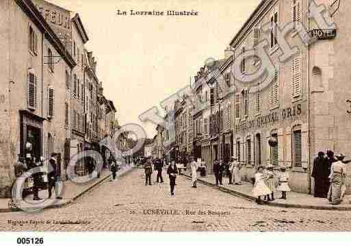 Ville de LUNEVILLE, carte postale ancienne