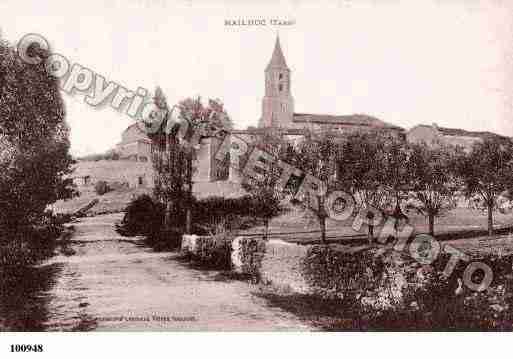 Ville de MAILHOC, carte postale ancienne