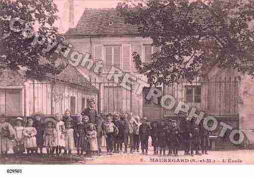 Ville de MAUREGARD, carte postale ancienne