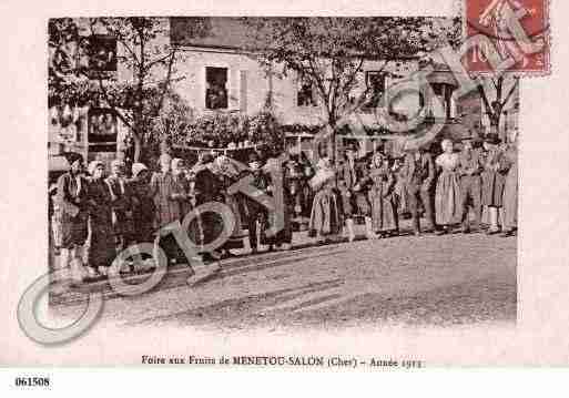 Ville de MENETOUSALON, carte postale ancienne