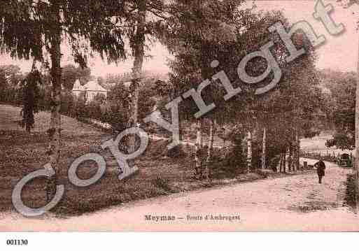 Ville de MEYMAC, carte postale ancienne