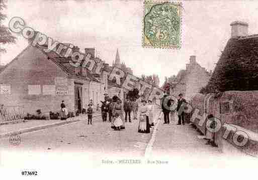 Ville de MEZIERESENBRENNE, carte postale ancienne