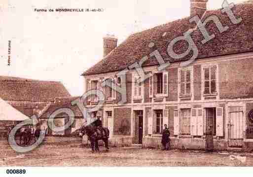 Ville de MONDREVILLE, carte postale ancienne