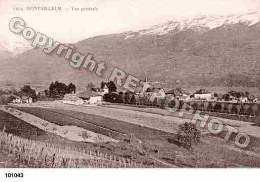 Ville de MONTAILLEUR, carte postale ancienne