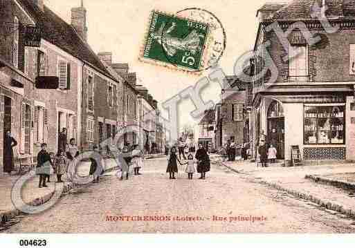 Ville de MONTCRESSON, carte postale ancienne