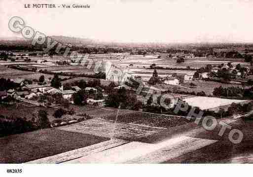 Ville de MOTTIER(LE), carte postale ancienne