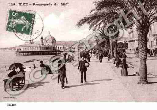 Ville de NICE, carte postale ancienne