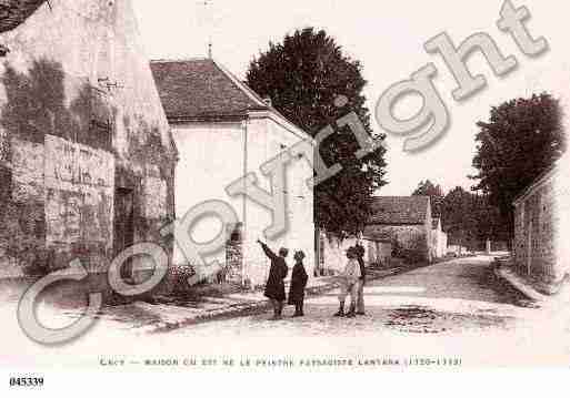 Ville de ONCYSURECOLE, carte postale ancienne