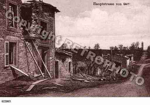 Ville de ORNES, carte postale ancienne