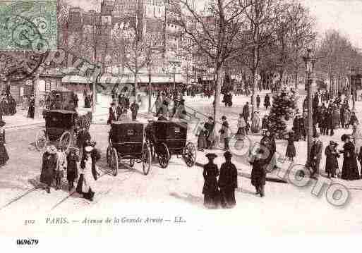 Ville de PARIS16, carte postale ancienne