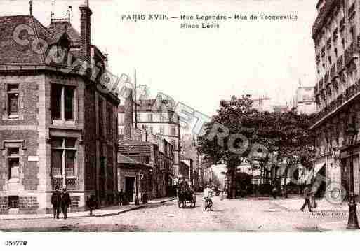 Ville de PARIS17, carte postale ancienne