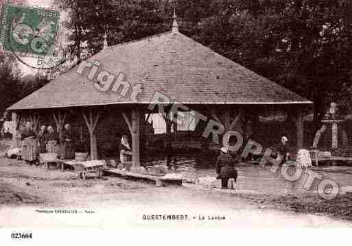 Ville de QUESTEMBERT, carte postale ancienne Ville de QUESTEMBERT, carte postale ancienne