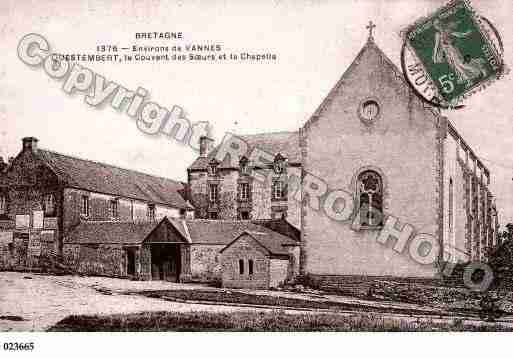 Ville de QUESTEMBERT, carte postale ancienne Ville de QUESTEMBERT, carte postale ancienne