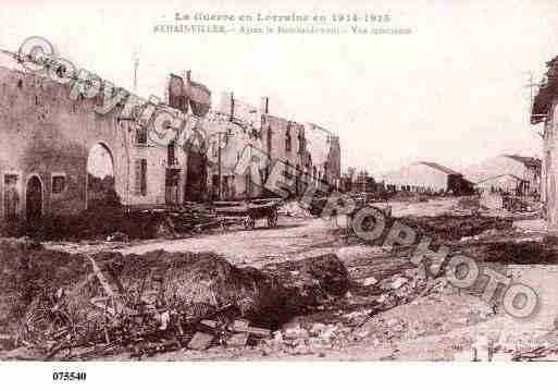 Ville de REHAINVILLER, carte postale ancienne