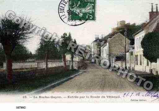 Ville de ROCHEGUYON(LA), carte postale ancienne