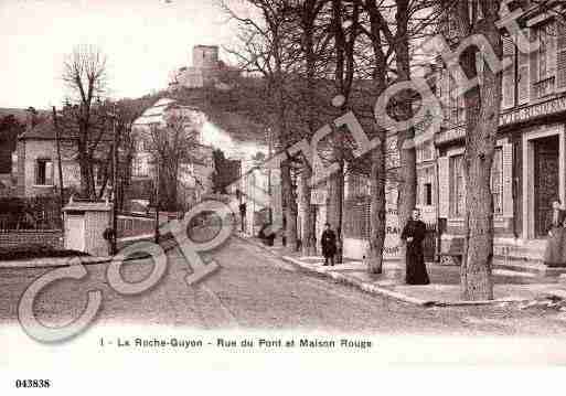 Ville de ROCHEGUYON(LA), carte postale ancienne