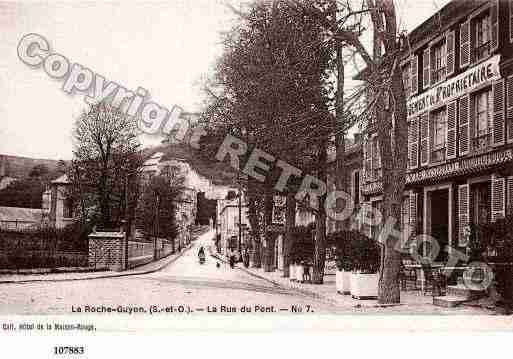 Ville de ROCHEGUYON(LA), carte postale ancienne