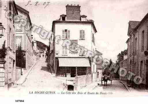 Ville de ROCHEGUYON(LA), carte postale ancienne