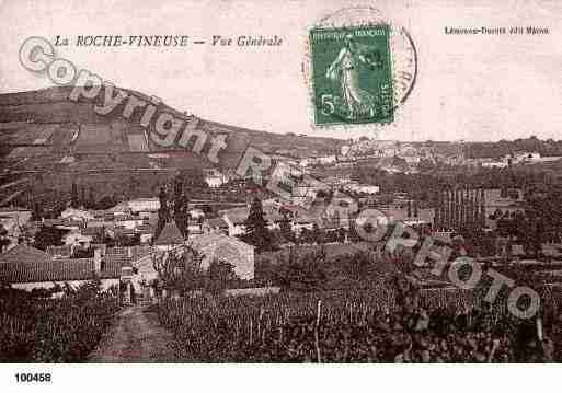 Ville de ROCHEVINEUSE(LA), carte postale ancienne