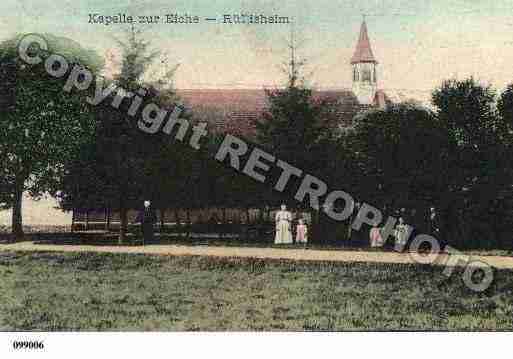 Ville de RUELISHEIM, carte postale ancienne