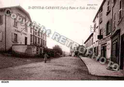 Ville de SAINTDENISDECABANNE, carte postale ancienne