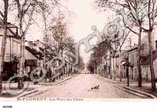 Ville de SAINTFLORENTSURCHER, carte postale ancienne