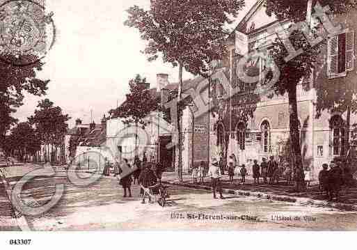 Ville de SAINTFLORENTSURCHER, carte postale ancienne