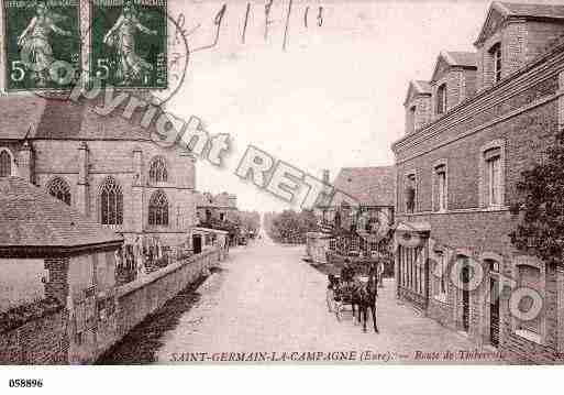 Ville de SAINTGERMAINLACAMPAGNE, carte postale ancienne