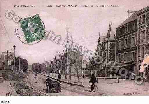 Ville de SAINTMALO, carte postale ancienne