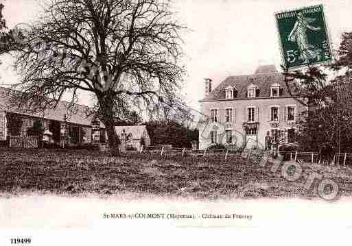 Ville de SAINTMARSSURCOLMONT, carte postale ancienne