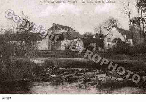 Ville de SAINTPIERREDEMAILLE, carte postale ancienne Ville de SAINTPIERREDEMAILLE, carte postale ancienne