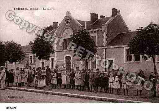 Ville de THESEE, carte postale ancienne