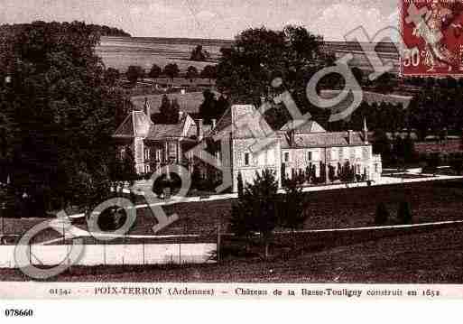 Ville de TOULIGNY, carte postale ancienne