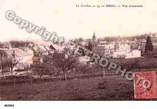 Ville de USSEL, carte postale ancienne