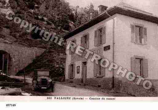 Ville de VALLOIRE, carte postale ancienne